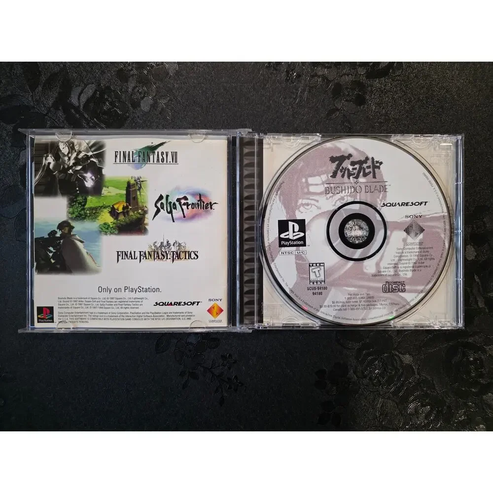 Sony PlayStation (PS1) Squaresoft Bushido Blade 1997